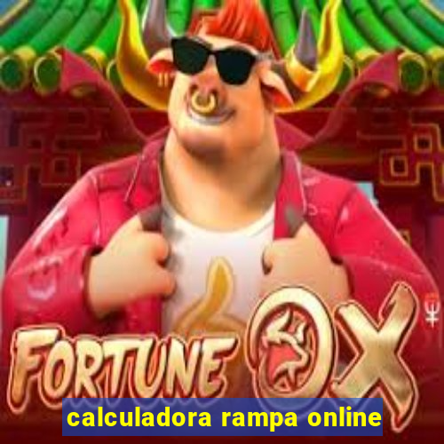 calculadora rampa online